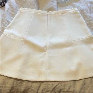 Elegant White Women's Skirt